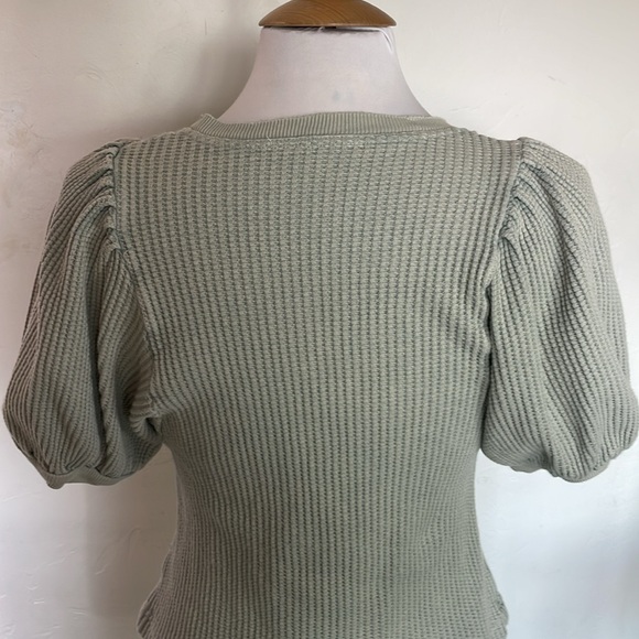 Free People One Crop Top With Lace Up Neckline Size M - Picture 10 of 10